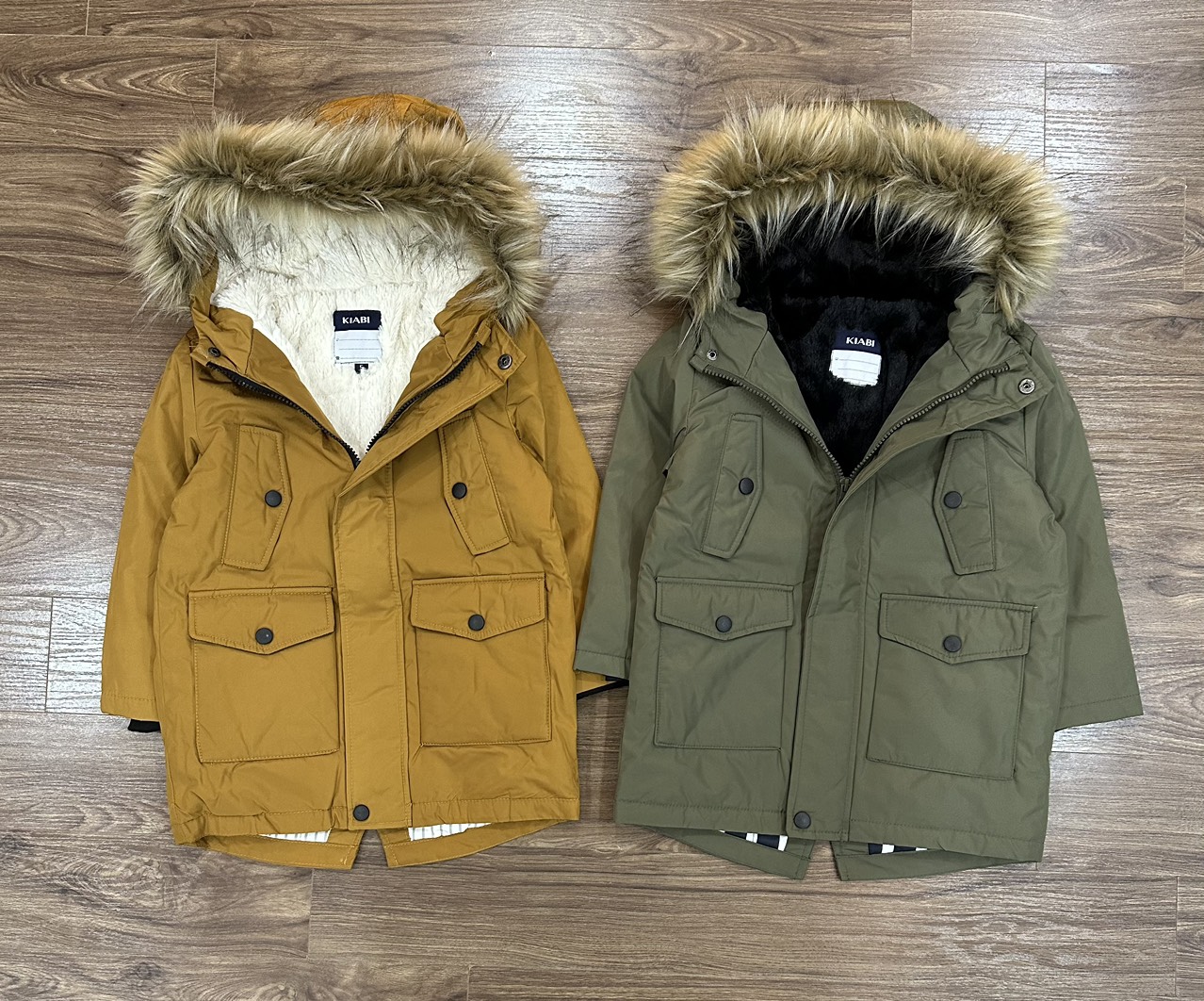 ÁO PARKA XUẤT DƯ KIABI CHO BT