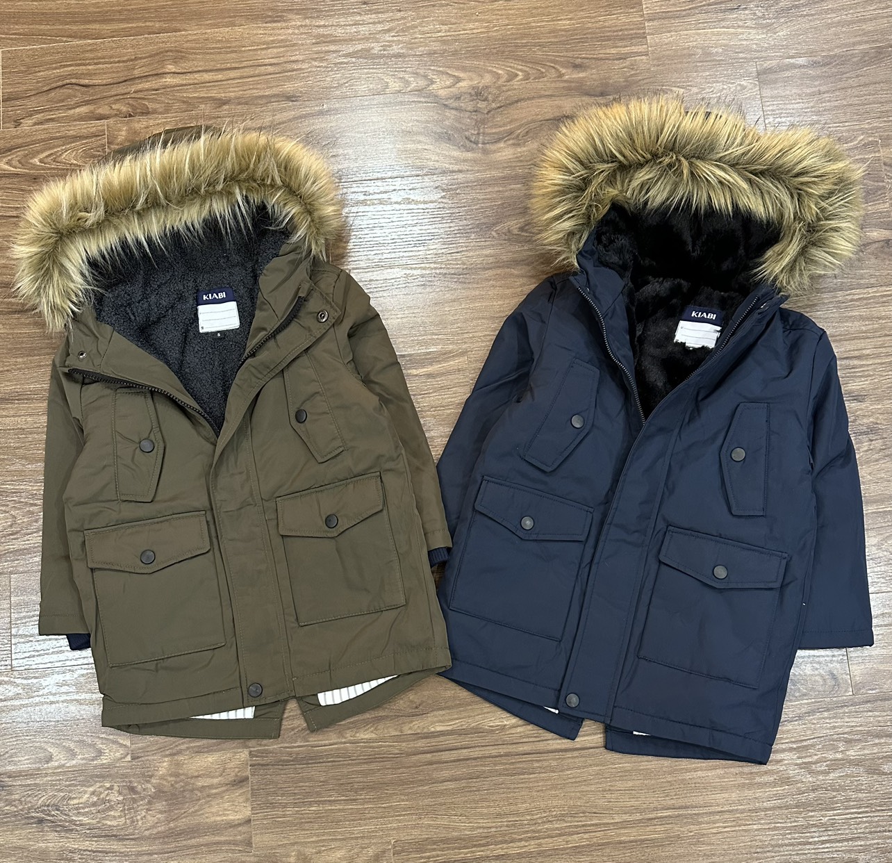 ÁO PARKA XUẤT DƯ KIABI CHO BT