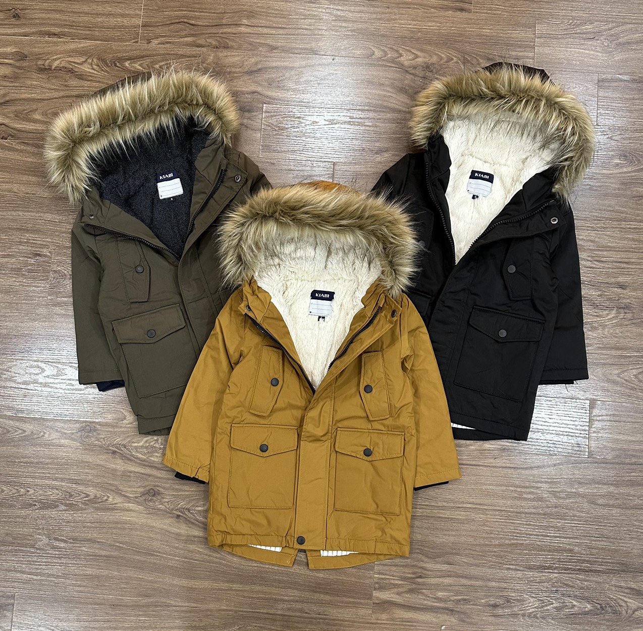 ÁO PARKA XUẤT DƯ KIABI CHO BT