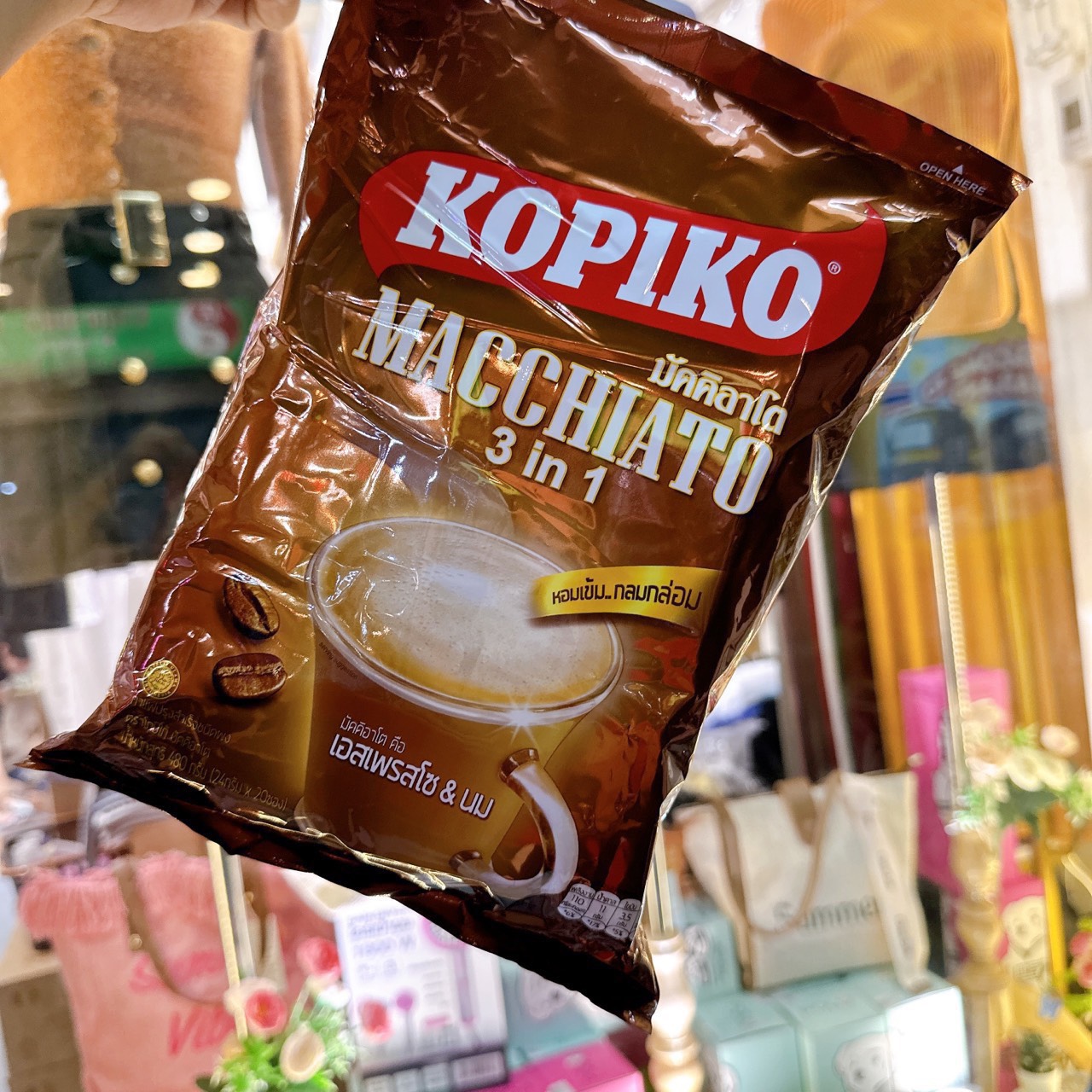 CAFE HOÀ TAN 3IN1 THÁI KOPIKO