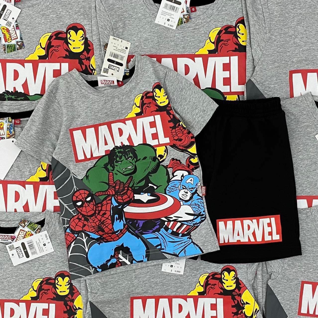 BỘ HÌNH NGƯỜI NHỆN GHI MARVEL