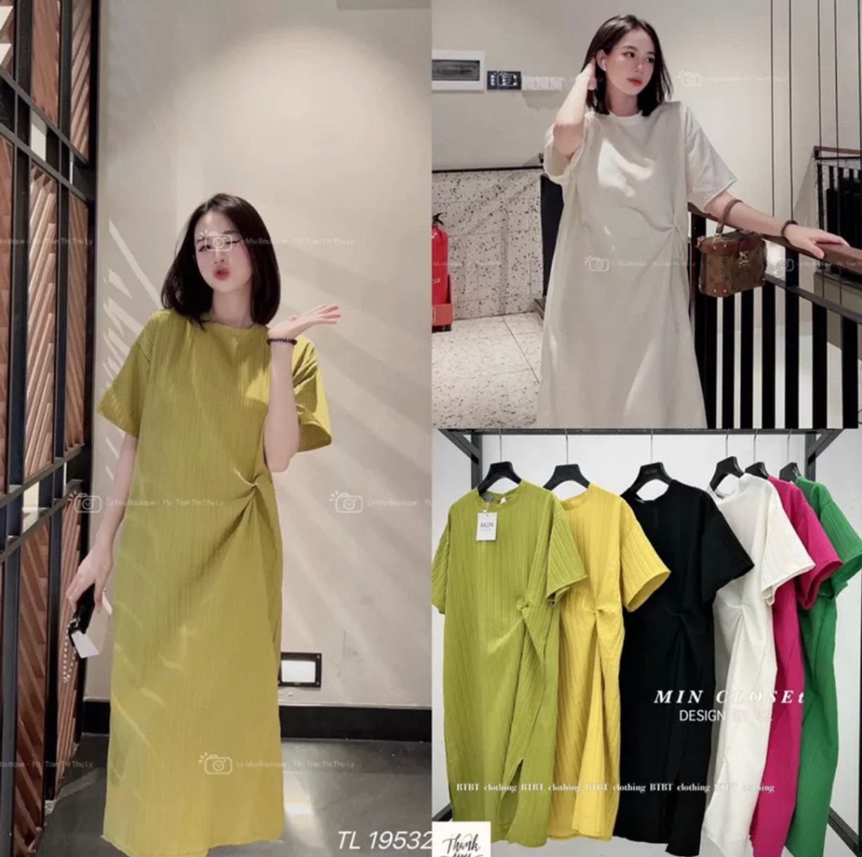 Váy Suông, Đầm Suông Chim Cánh Cụt From Rộng, Dáng Dài, Chất Cotton Mát |  Shopee Việt Nam
