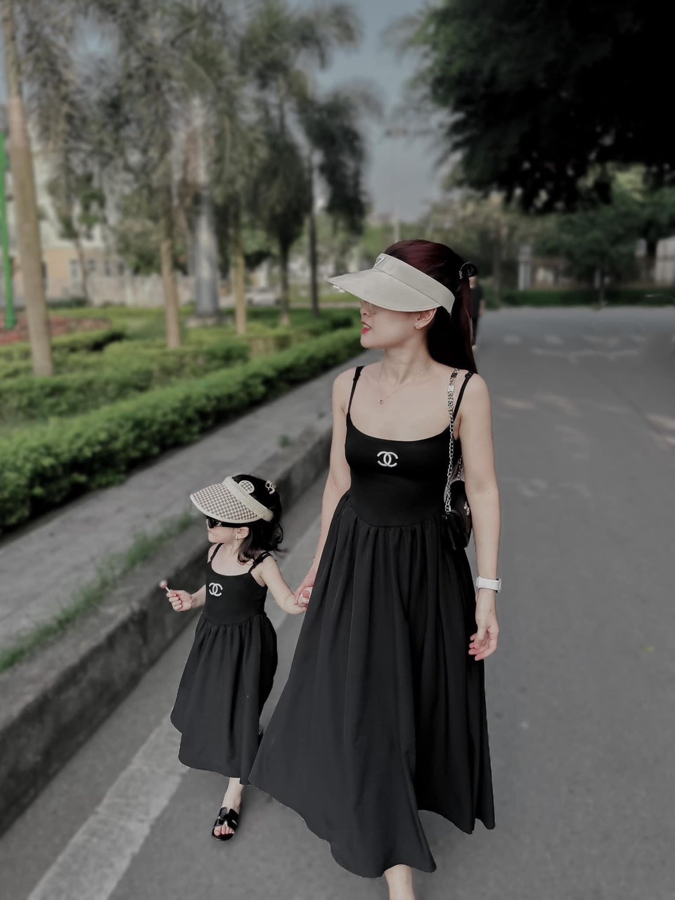 Áo Váy Mẹ Và Bé Mã Số MB076 - ĐỒNG PHỤC GIA ĐÌNH - ĐỒNG PHỤC GIA ĐÌNH