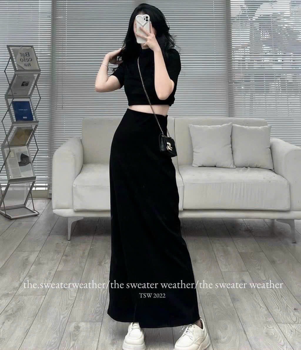 Chân váy jean chữ a ngắn nữ lưng cao trắng đen ulzzang LOKISO CV25 - Chân  váy | ThờiTrangNữ.vn