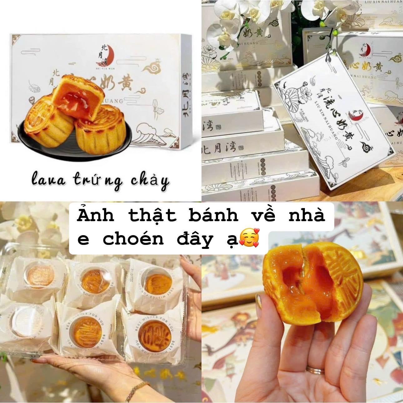 BÁNH TRUNG THU LAVA TRỨNG CHẢY