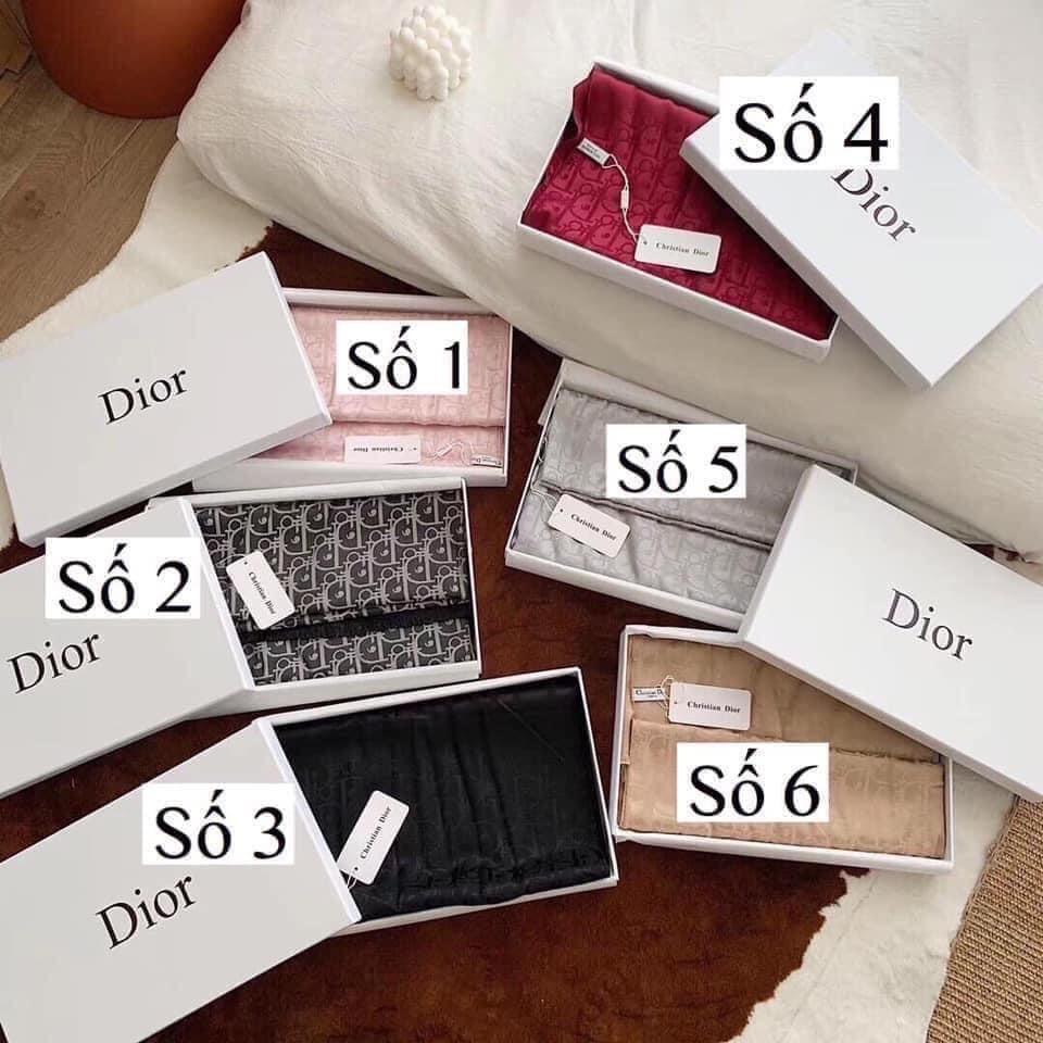 KHĂN LỤA DIOR FULL BOX