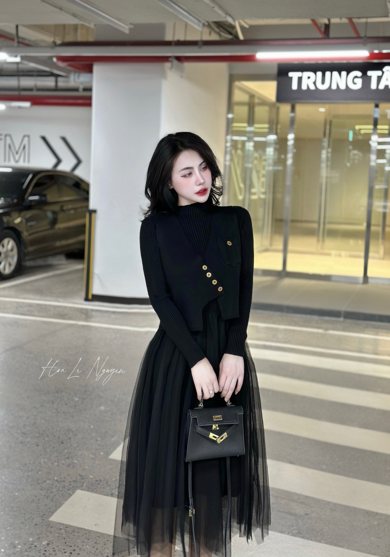 Set len nữ, áo len nữ kèm chân váy nữ mix CDG len lông thỏ trắng hàng cao  cấp [Nga Hằng Store] | Shopee Việt Nam