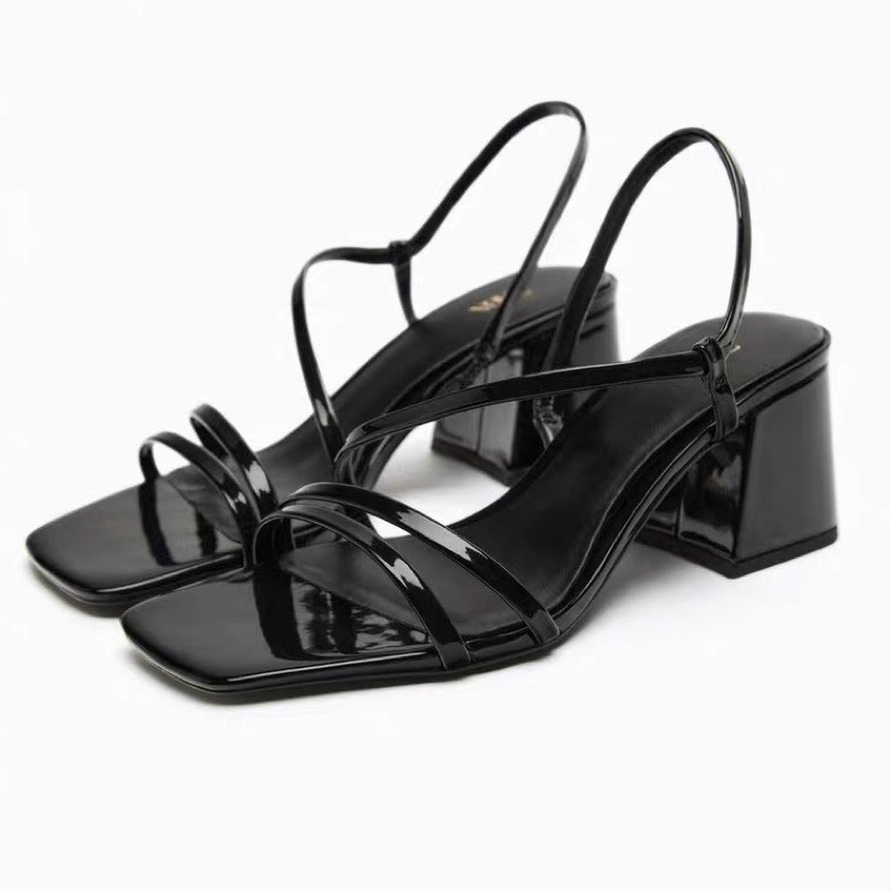 DÉP SANDAL ZARA CAO GÓT FULL BOX M7850