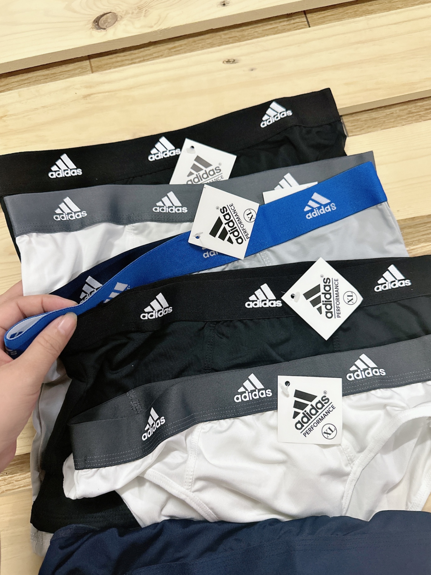 SÉT 10 QUẦN SỊP ADIDAS CHO NAM