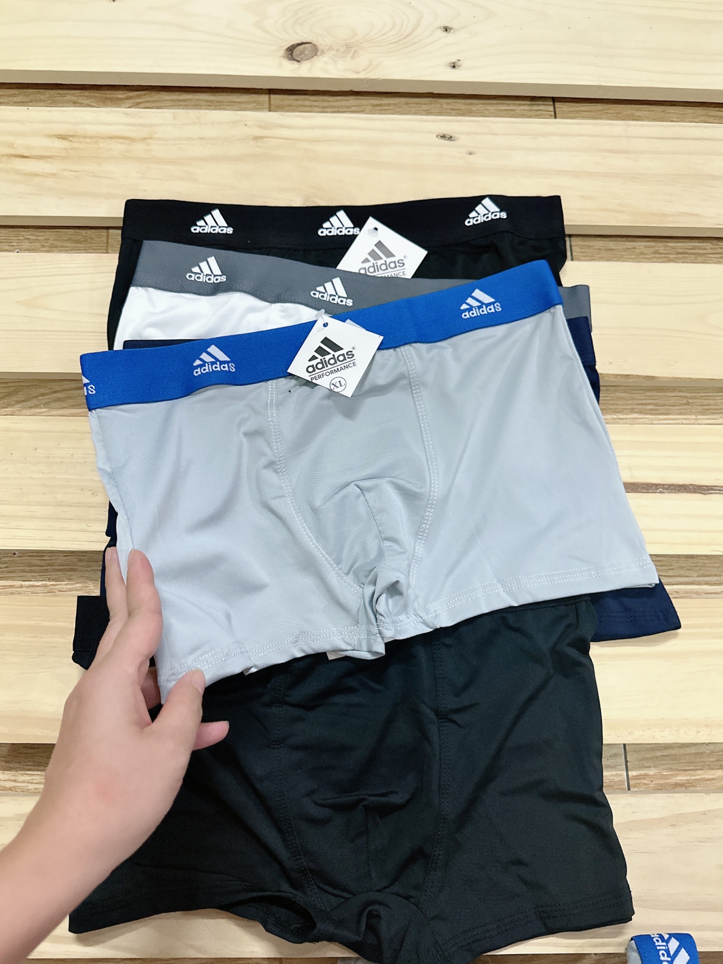 SÉT 10 QUẦN SỊP ADIDAS CHO NAM