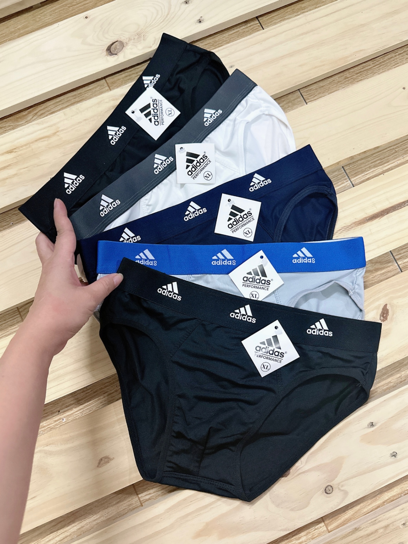 SÉT 10 QUẦN SỊP ADIDAS CHO NAM