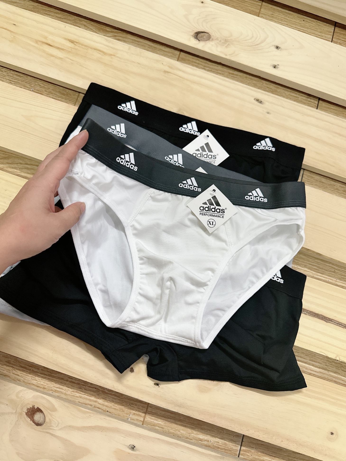 SÉT 10 QUẦN SỊP ADIDAS CHO NAM