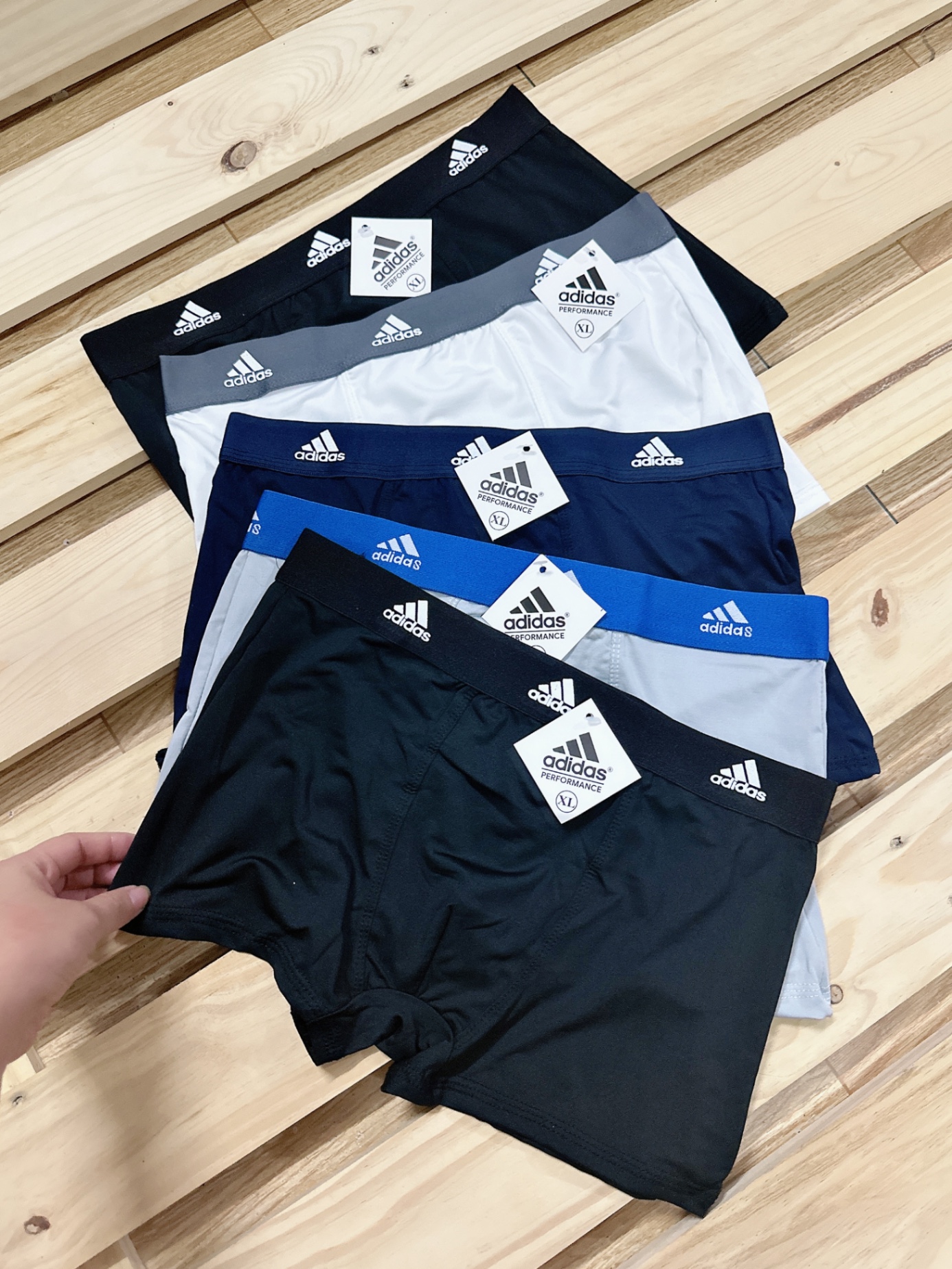 SÉT 10 QUẦN SỊP ADIDAS CHO NAM