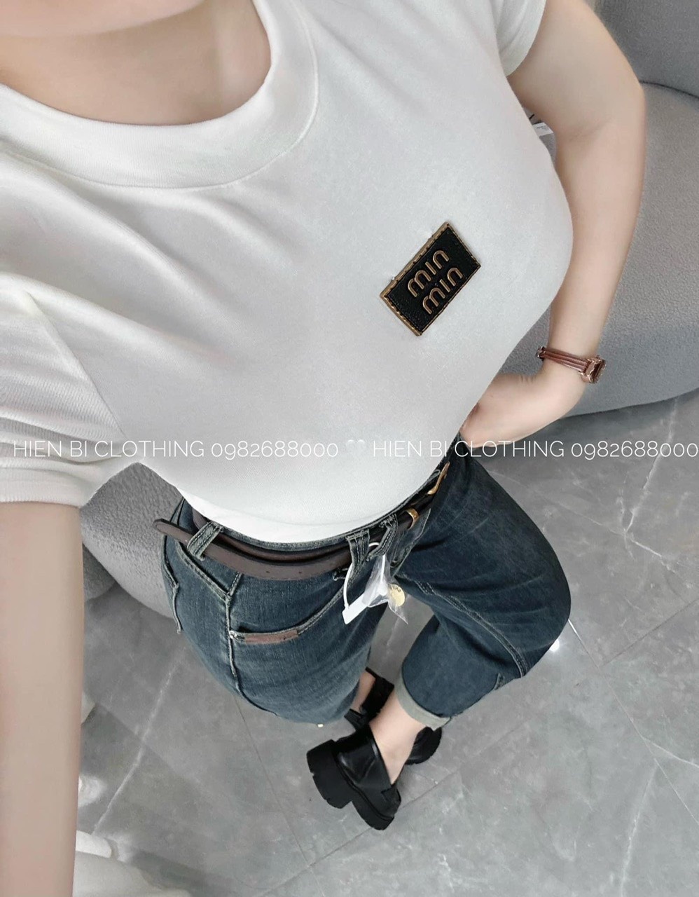 QUẦN JEAN BAGGY KÈM TAG CHANEL NỮ M2552