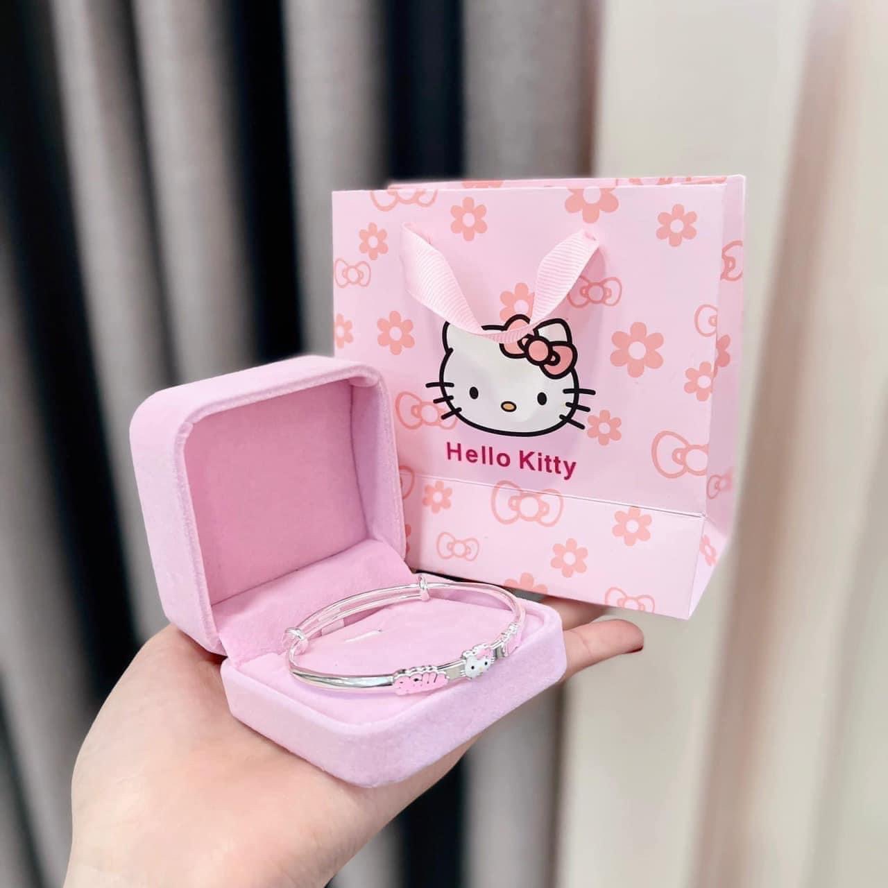 VÒNG TAY HELLO KITTY HỒNG