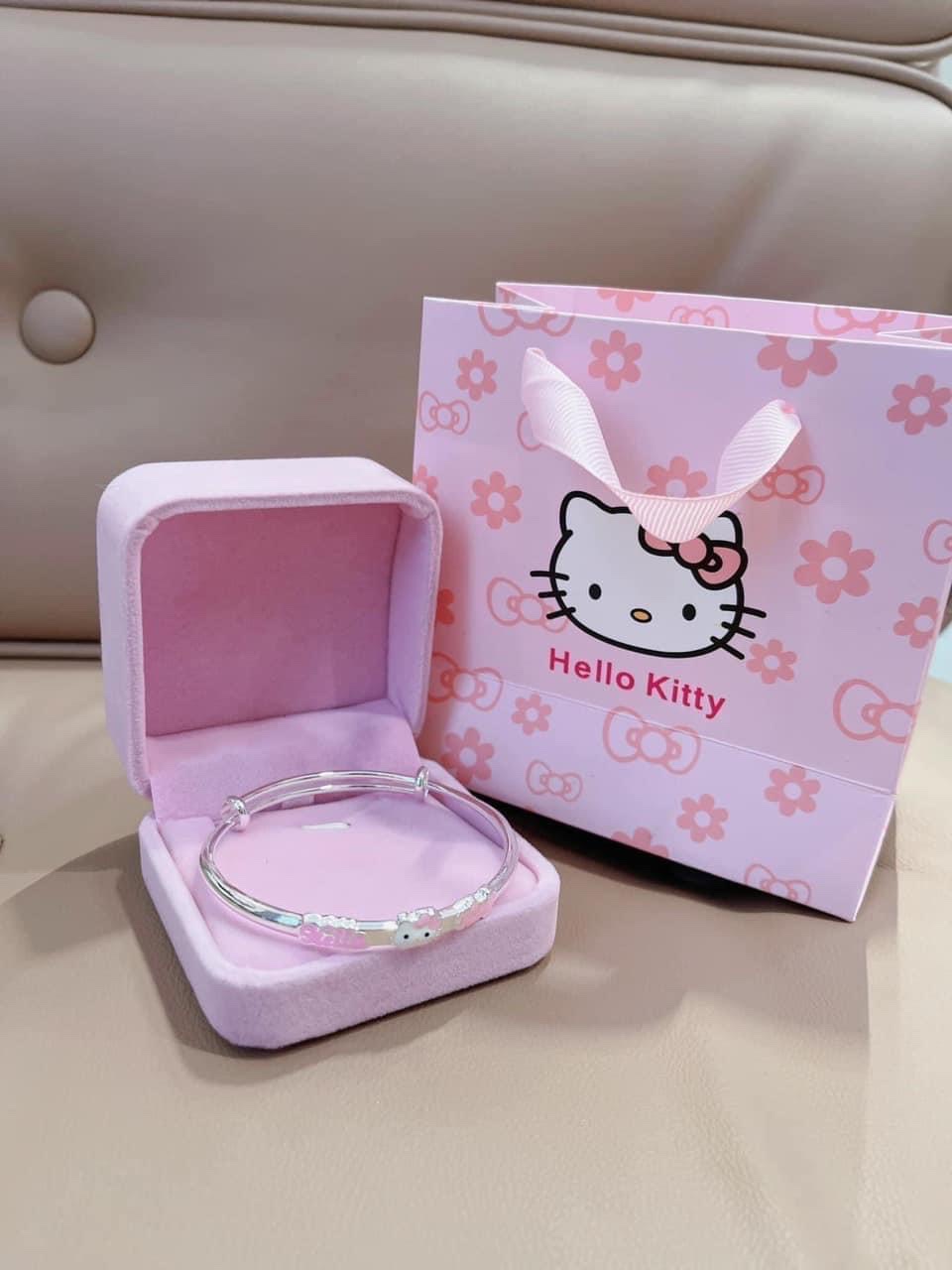 VÒNG TAY HELLO KITTY HỒNG