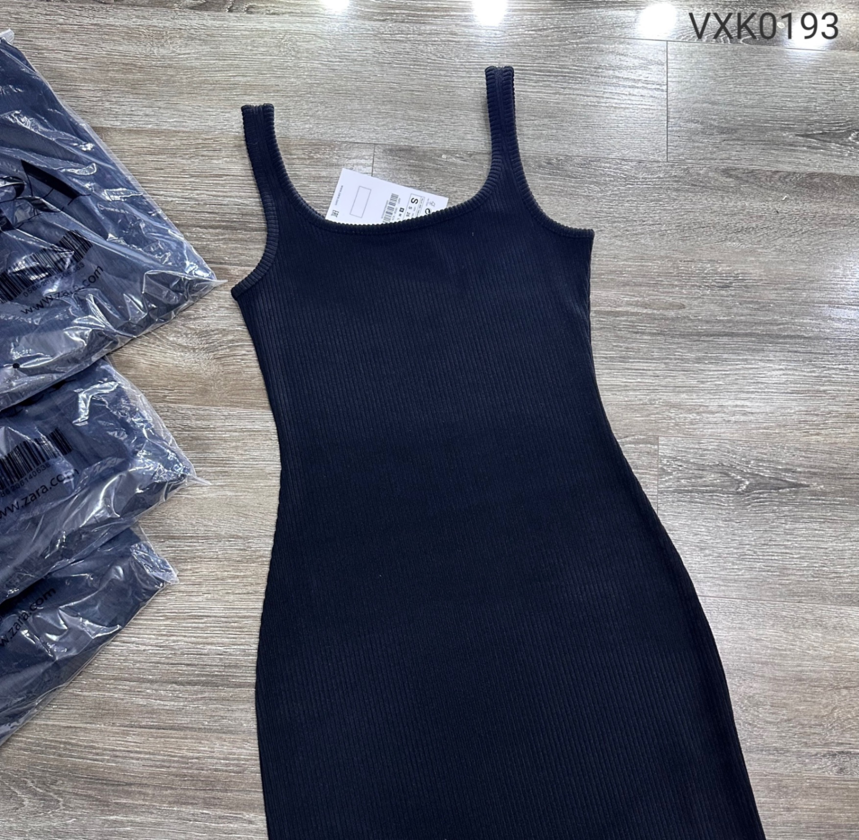 Chân váy bút chì bằng len pha - Màu đen đêm - Ladies | H&M VN