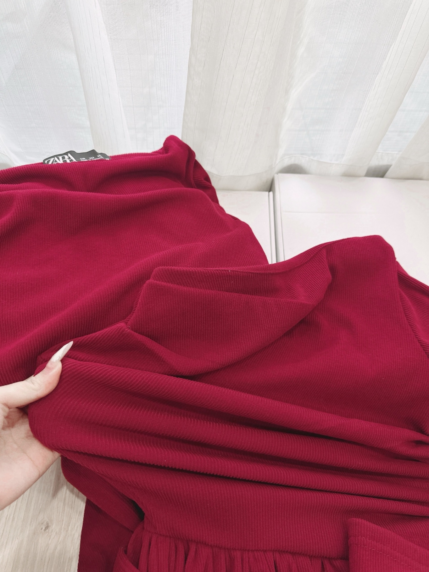 Váy len tăm xỏe màu đỏ cho bé gái mặc Tết forn nhỏ | Shopee Việt Nam