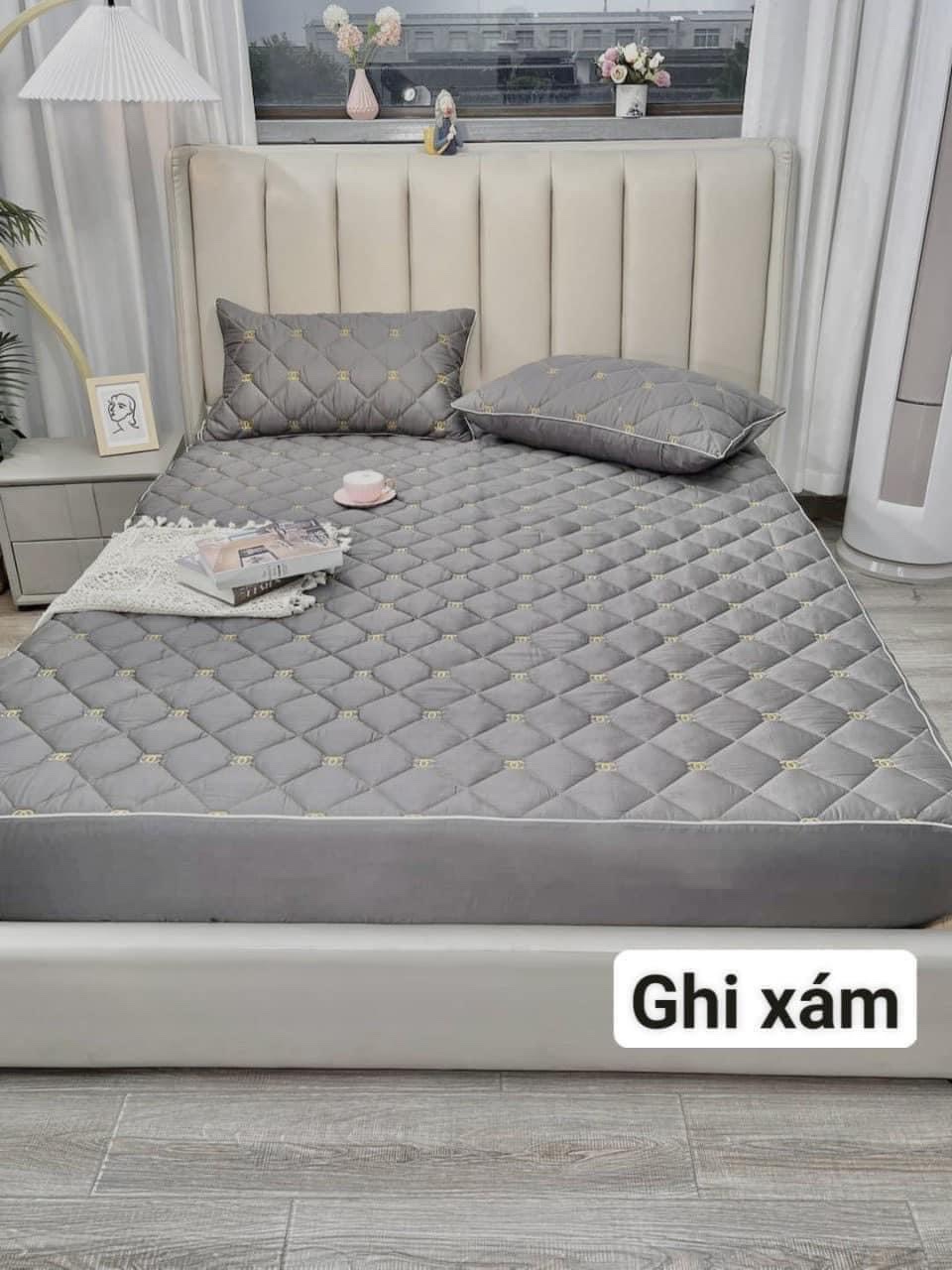 BỘ GA GỐI PHI LỤA CLN CAO CẤP