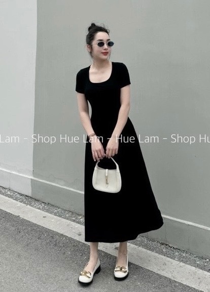 Chân Váy Xòe Đen K&K Fashion CV02-40 Chất Liệu Đũi - Chân váy |  ThờiTrangNữ.vn