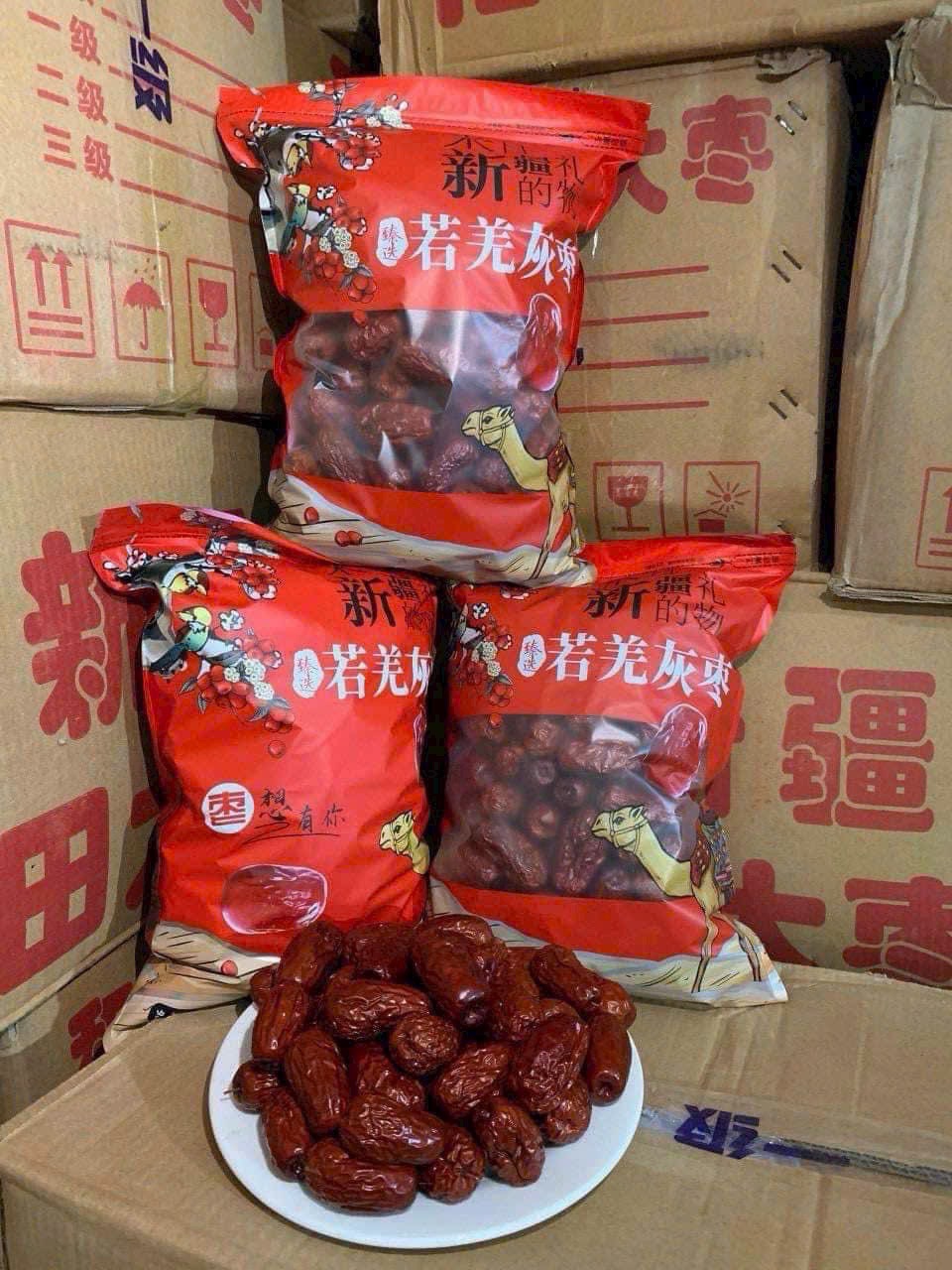 SÉT 2 TÚI TÁO ĐỎ 1800G