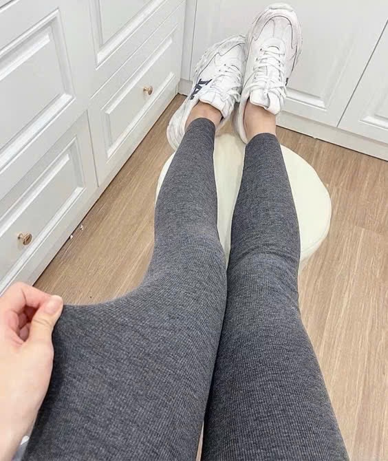 QUẦN LEGGING NỈ LÓT BÔNG MỀM UNI