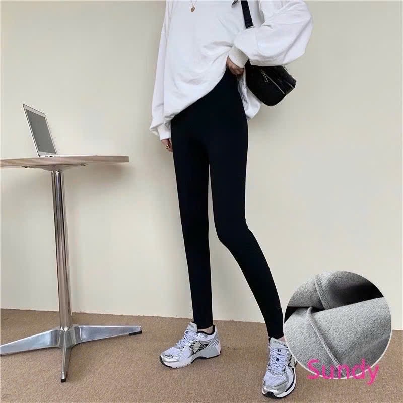 QUẦN LEGGING NỈ LÓT BÔNG MỀM UNI