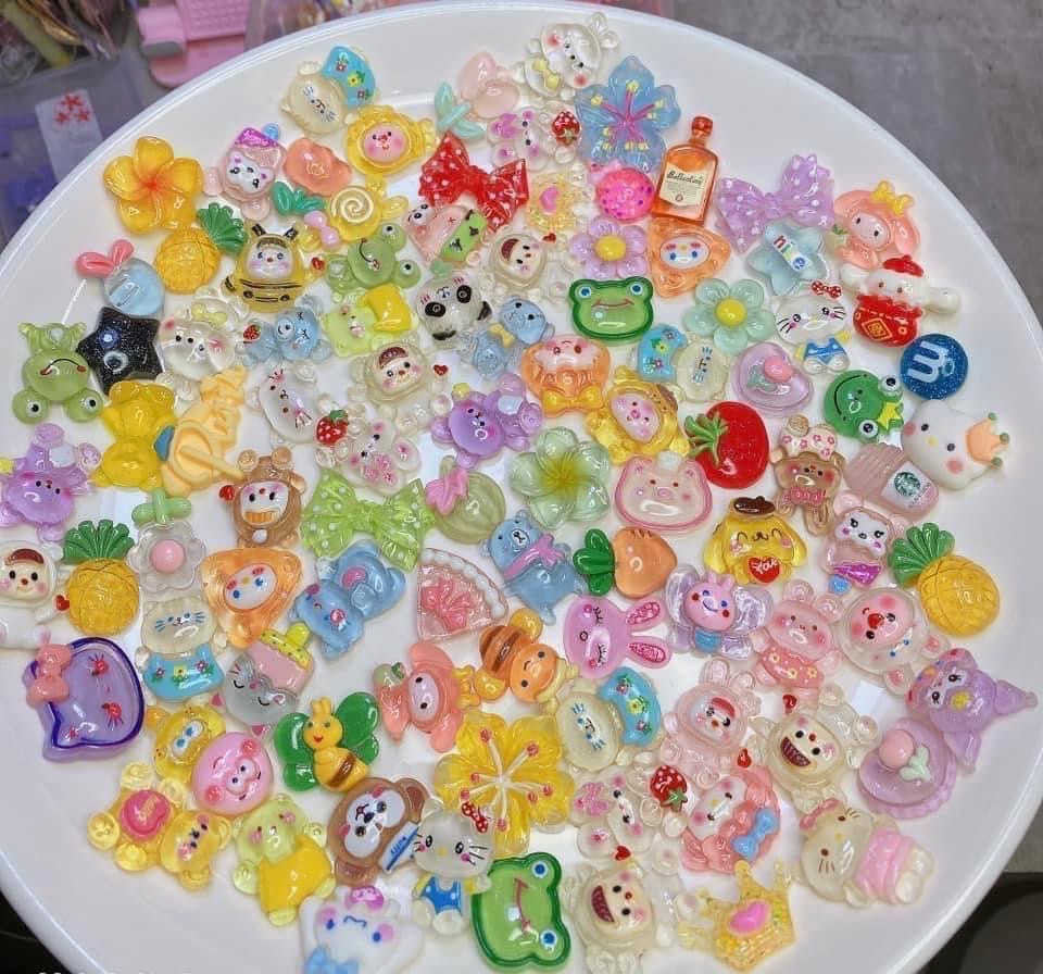 SET 100 TÚI MÙ CHARM NHIỀU HÌNH