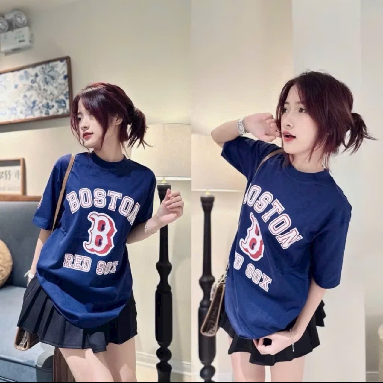 ÁO PULL CỘC MLB THAN BOSTON