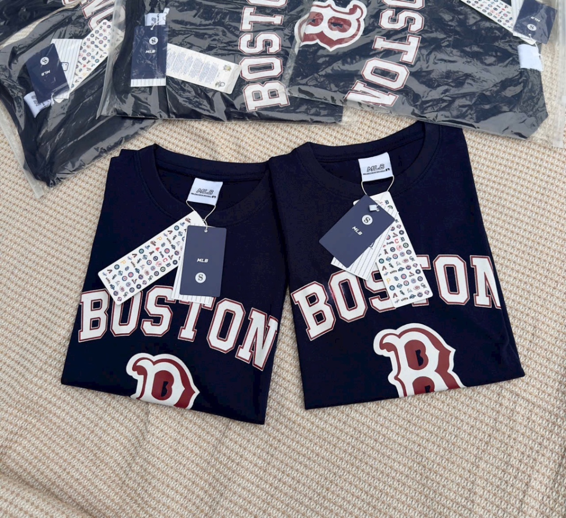 ÁO PULL CỘC MLB THAN BOSTON