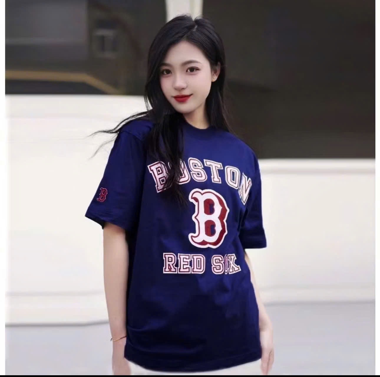 ÁO PULL CỘC MLB THAN BOSTON