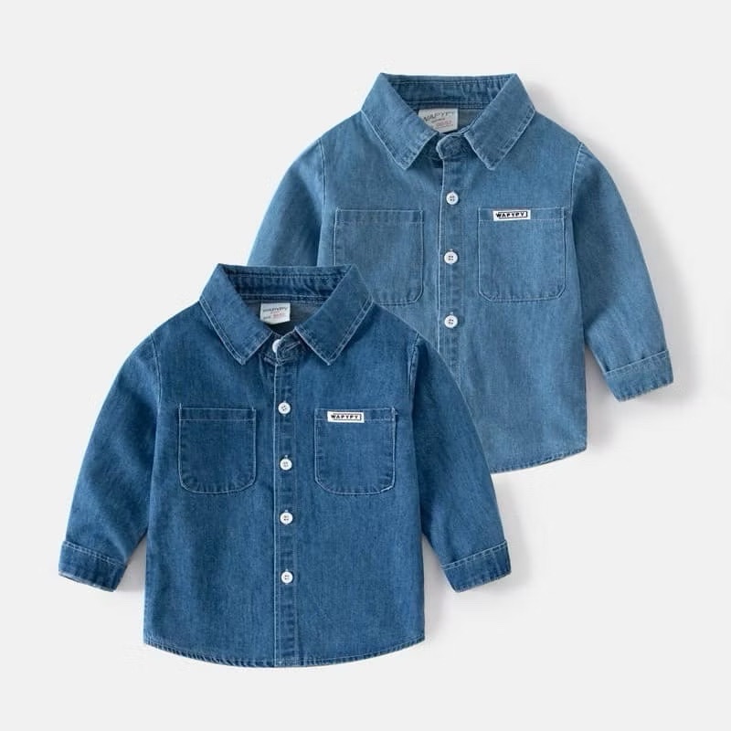 XẢ KHO ÁO SƠ MI BÒ DENIM BT