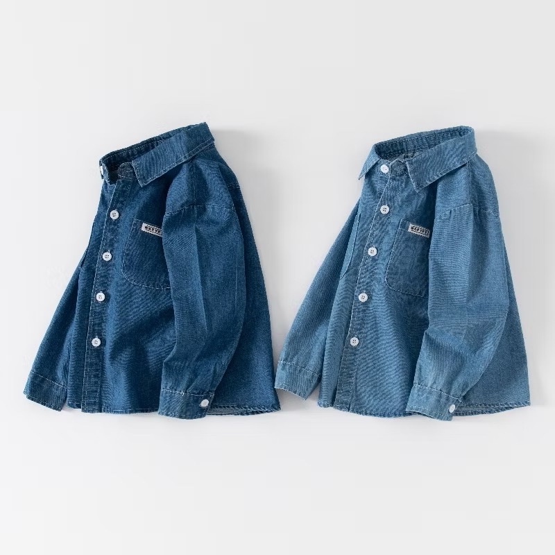 XẢ KHO ÁO SƠ MI BÒ DENIM BT