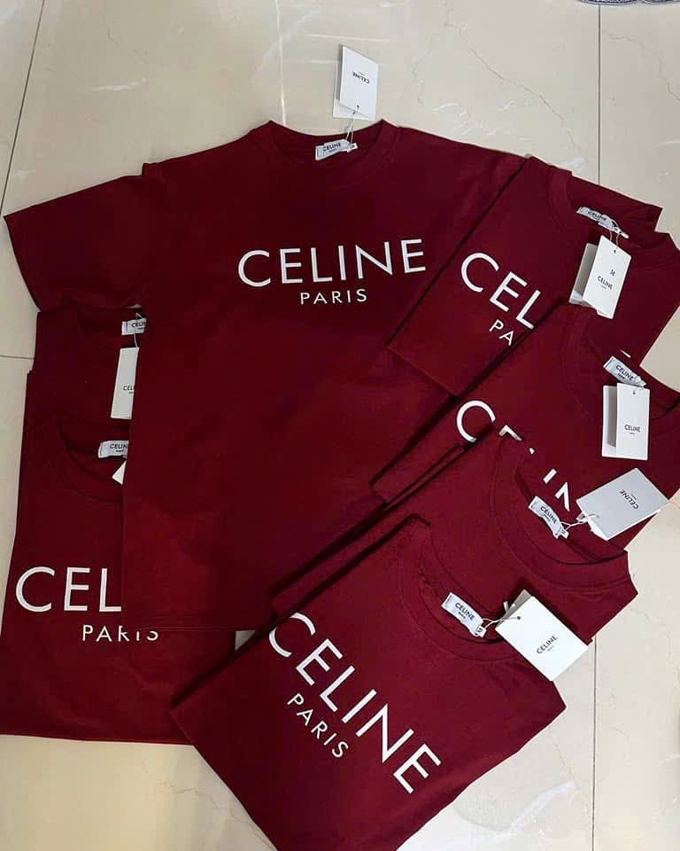 ÁO PULL CỘC CELIN PARIS ĐÓ TRẮNG