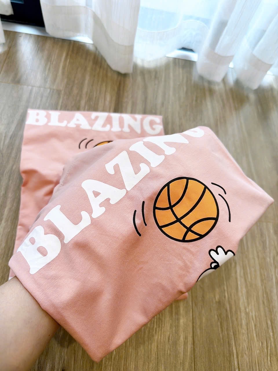 ÁO PULL CỘC CÚN HỒNG BLAZIN