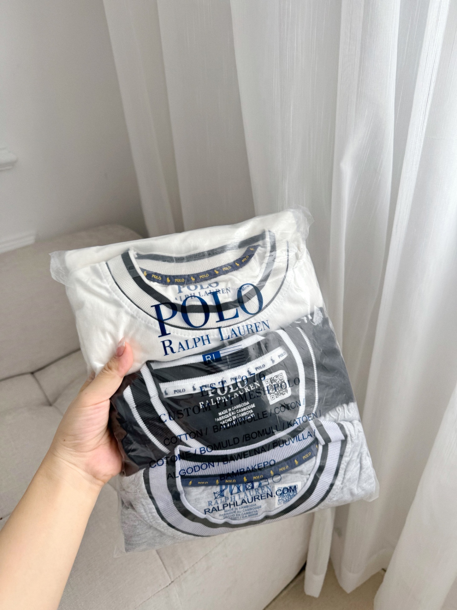 SET 3 ÁO POLO CỔ VIỀN XUẤT DƯ THÊU NGỰA NAM