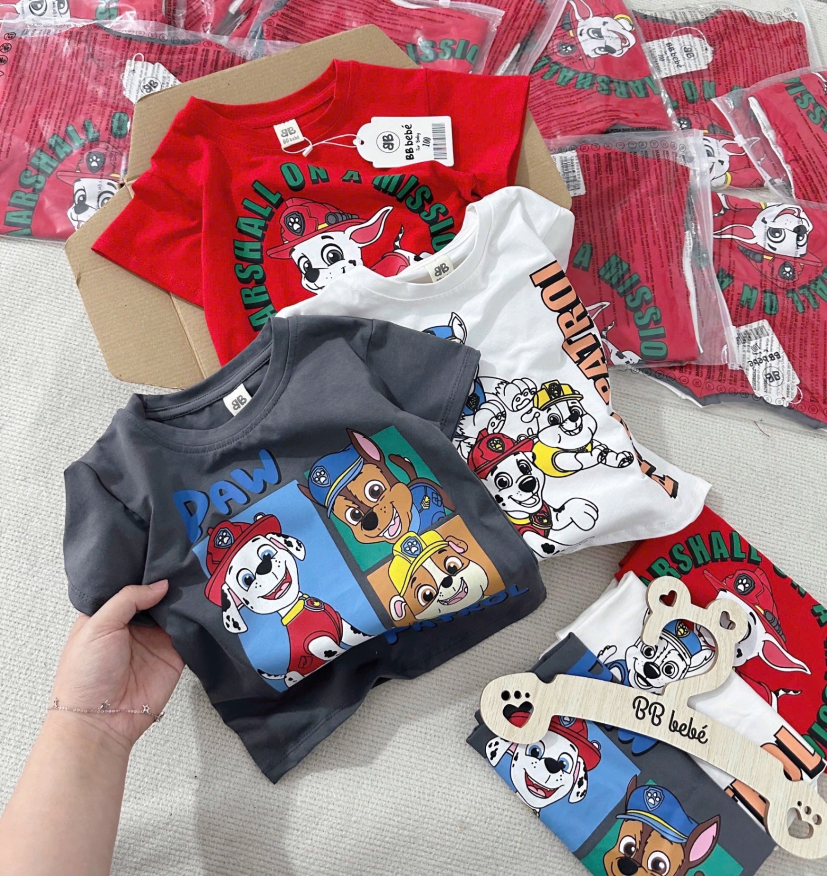 SET 3 ÁO CỘC HÌNH CHÓ CỨU HỘ