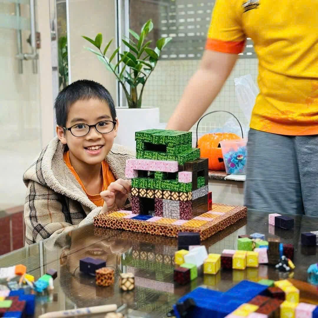 SET 50 KHỐI LEGO NAM CHÂM MINECRALFT