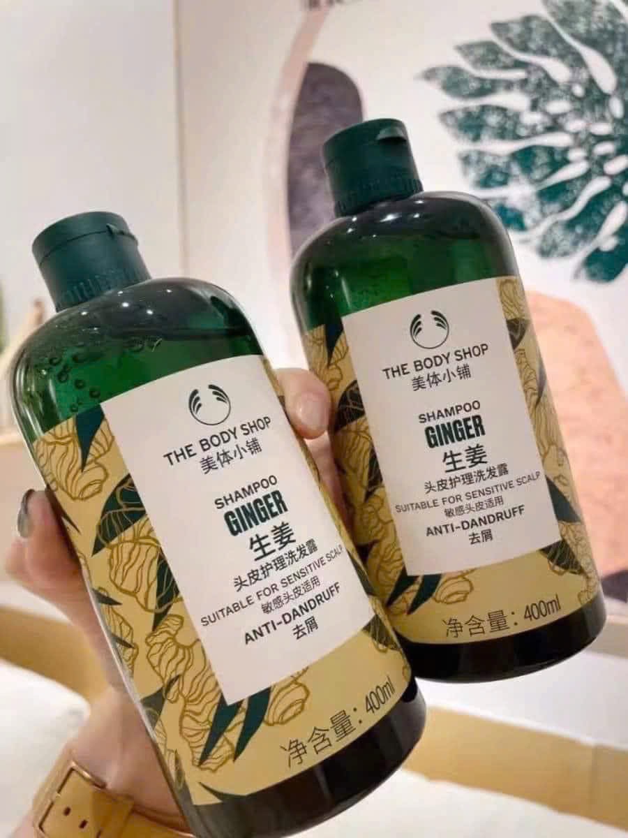 DẦU GỘI GỪNG THE BODY SHOP - bao auhtp