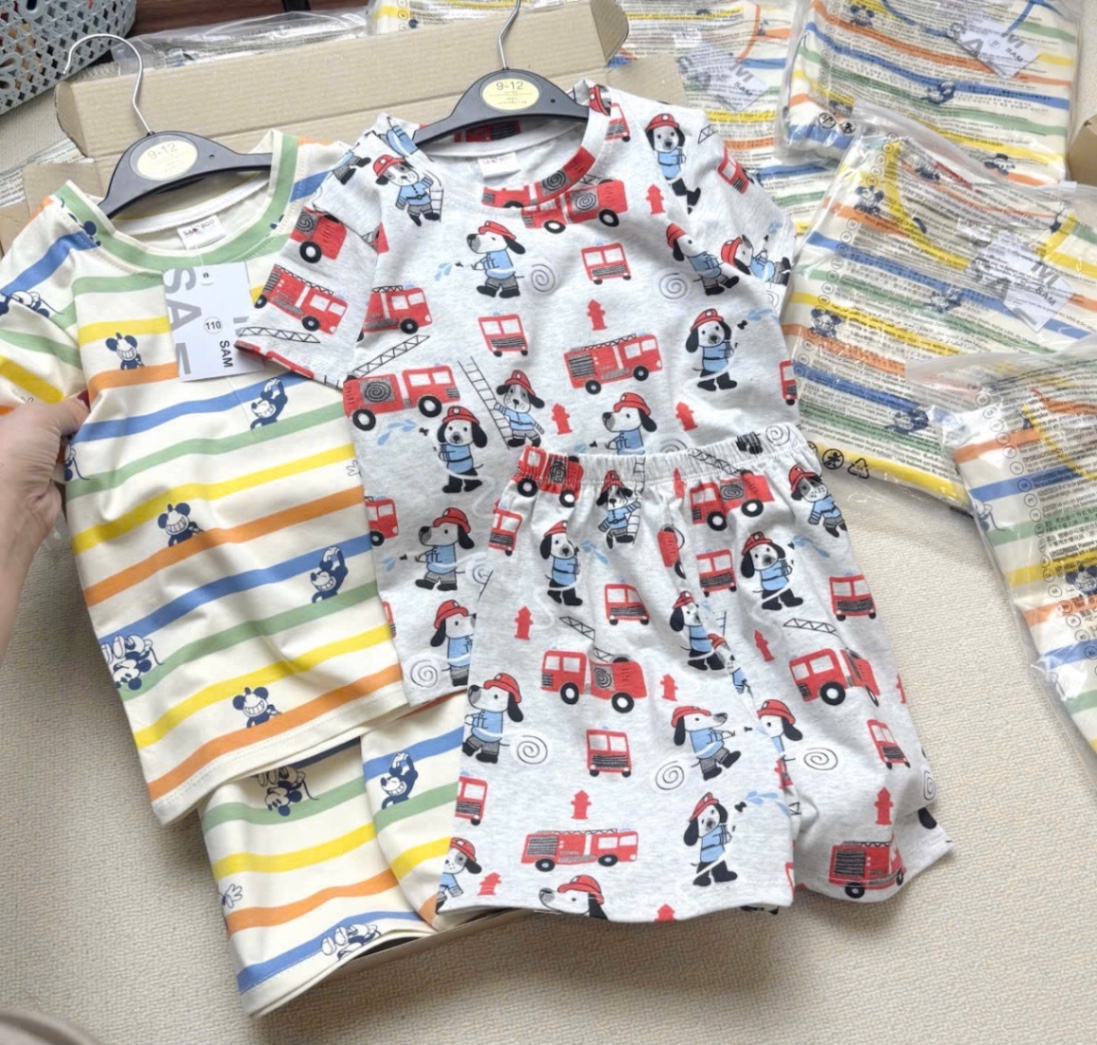 SET 2 BỘ ĐÙI IN TRÀN HÌNH OTO MICKY KẺ