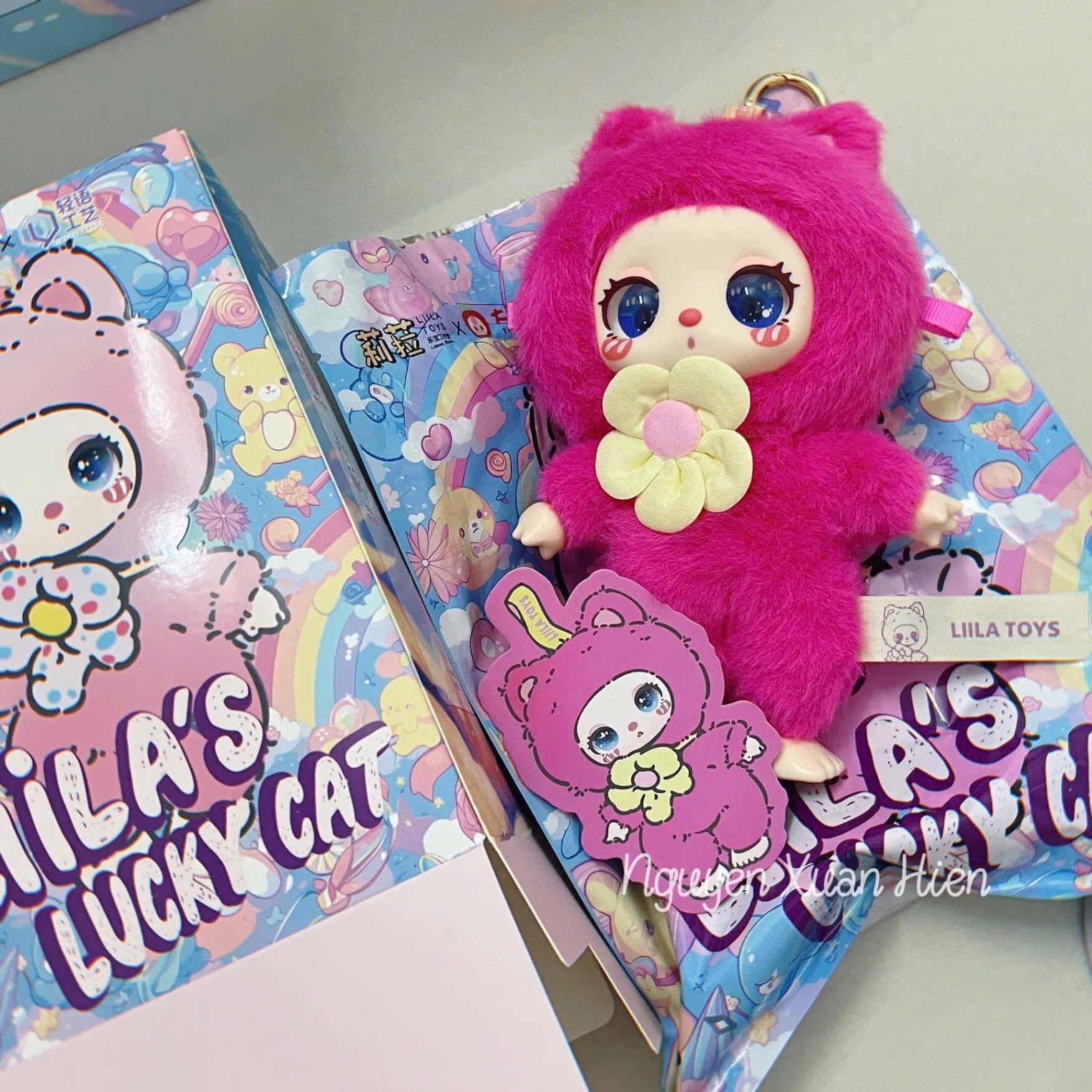 BLINDBOX LILA LUCKY CAT V1