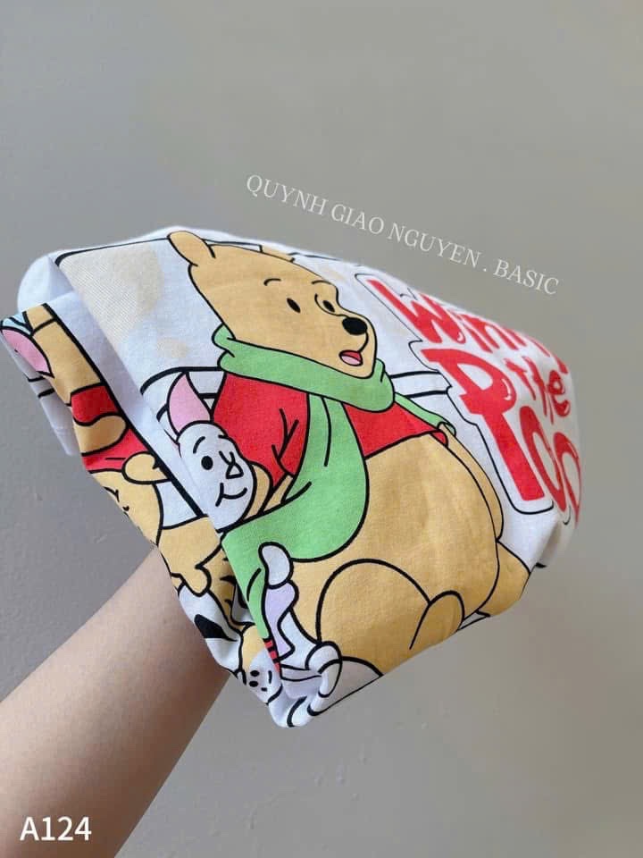 ÁO PULL CỘC GẤU TRẮNG WINNIE