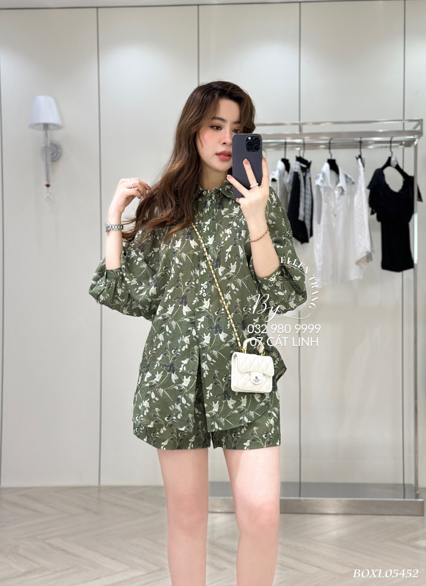 BỘ XANH LÁ HOA BE