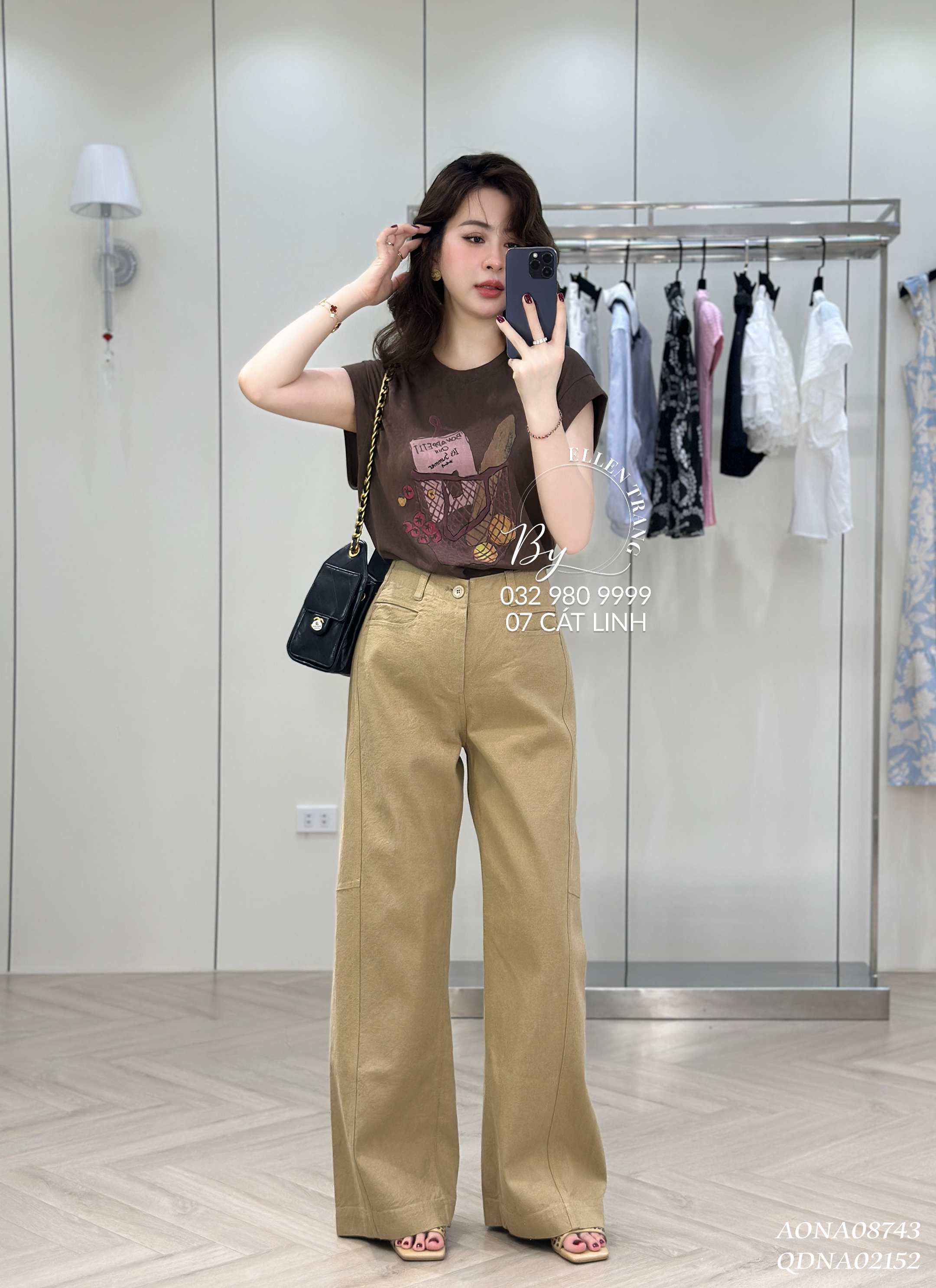 ÁO NÂU HÌNH GIỎ HỒNG