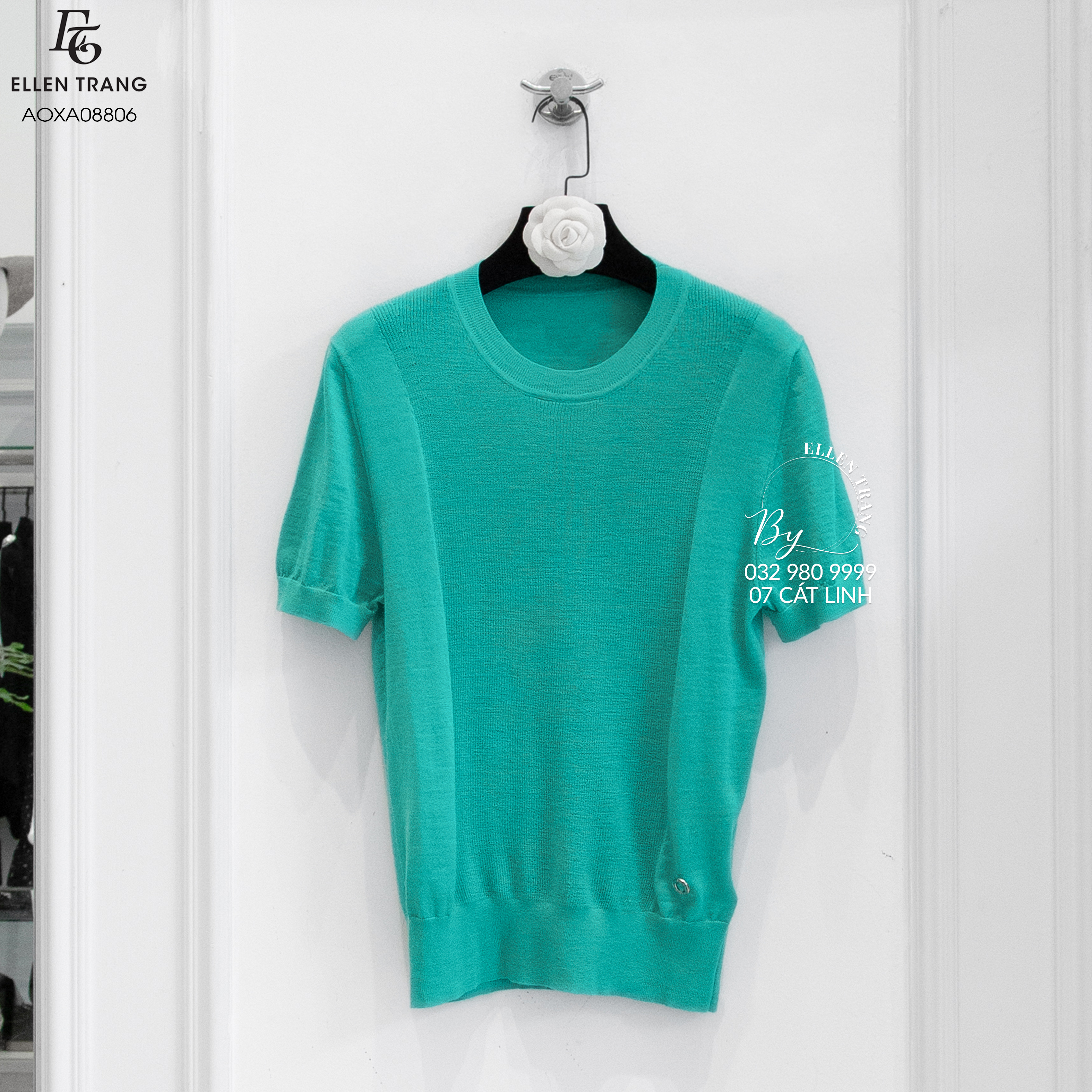 ÁO XANH LỤC TAG BẠC