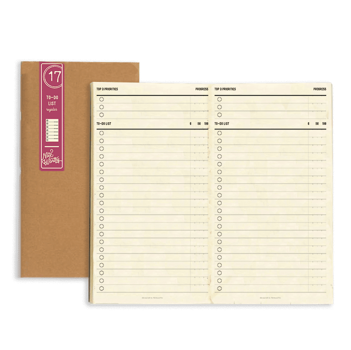Ruột sổ Tiêu chuẩn - To Do List