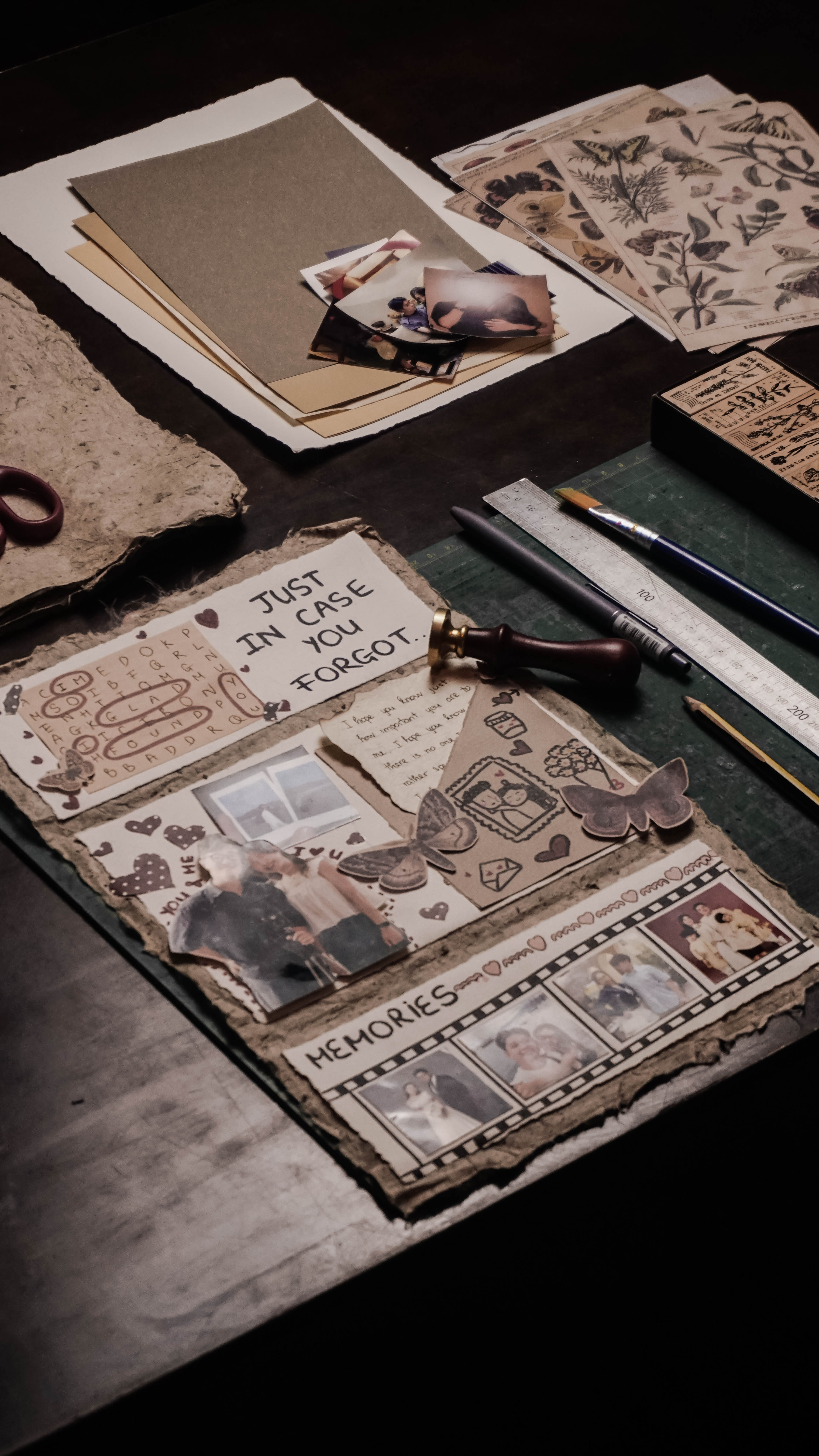 Noteworthy - Workshop - thiệp - màu lẫn