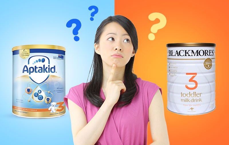 So sánh sữa Blackmores và Aptamil Úc: Lựa chọn nào tốt nhất cho bé?