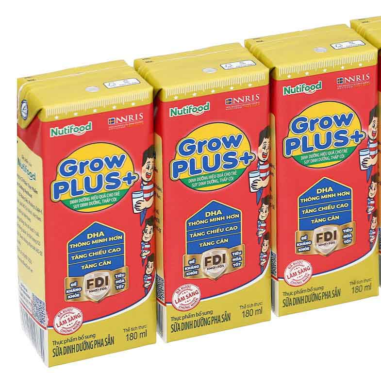 Sữa pha sẵn Grow Plus