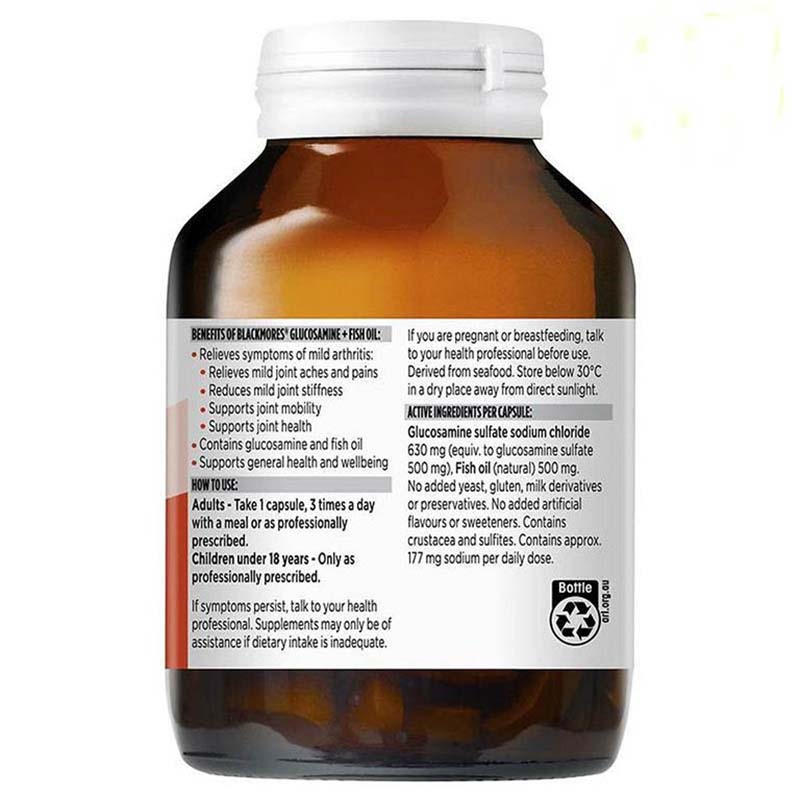 Glucosamine Blackmores của Úc có tốt không